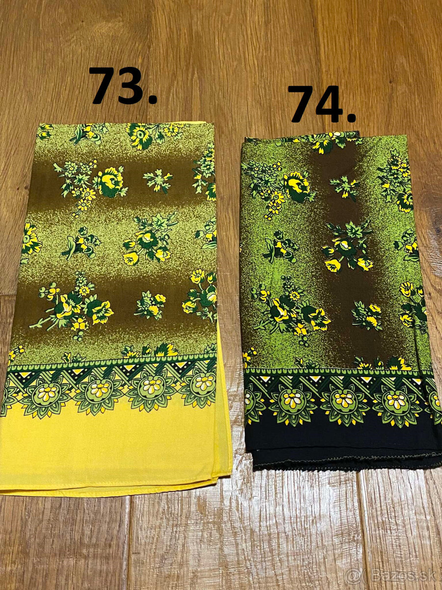 Mix Retro šatky/chustky - 7