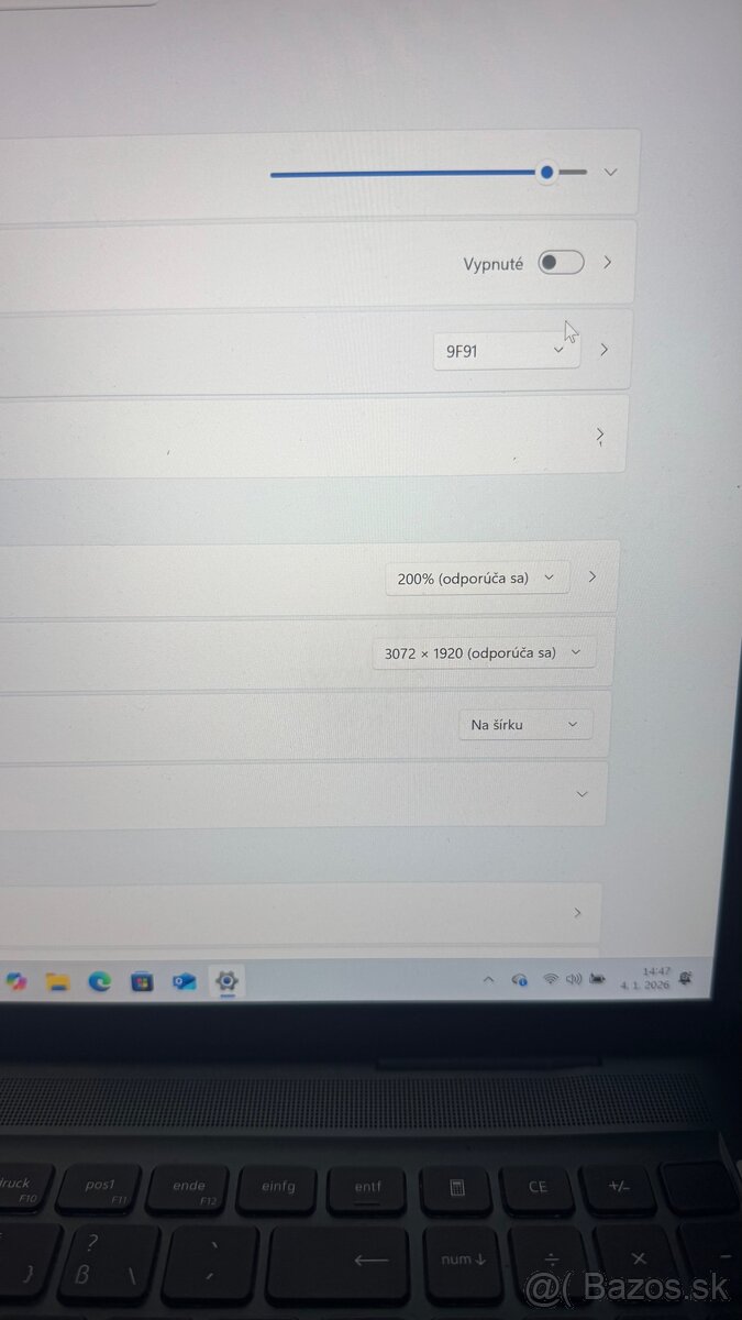 Notebook Dell inspirion - 7