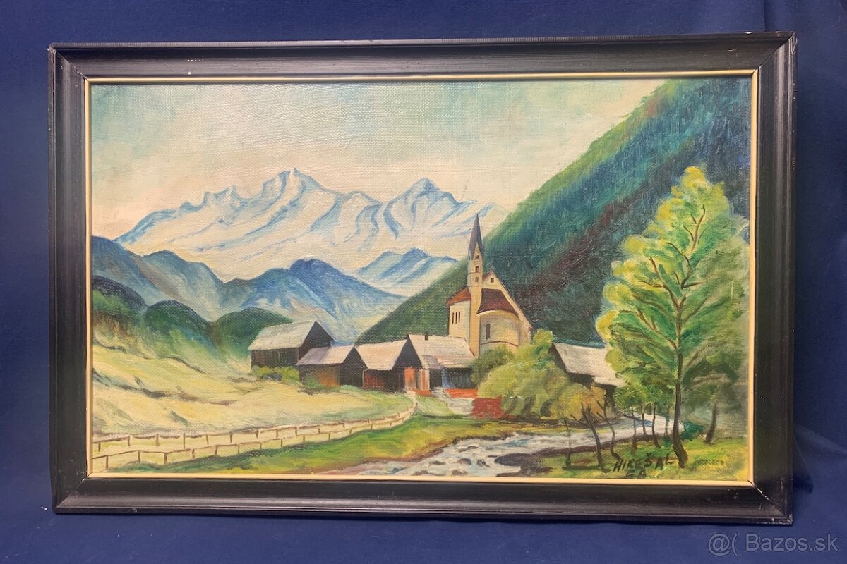 Obraz olejomalba na sololite 47/72cm - 7