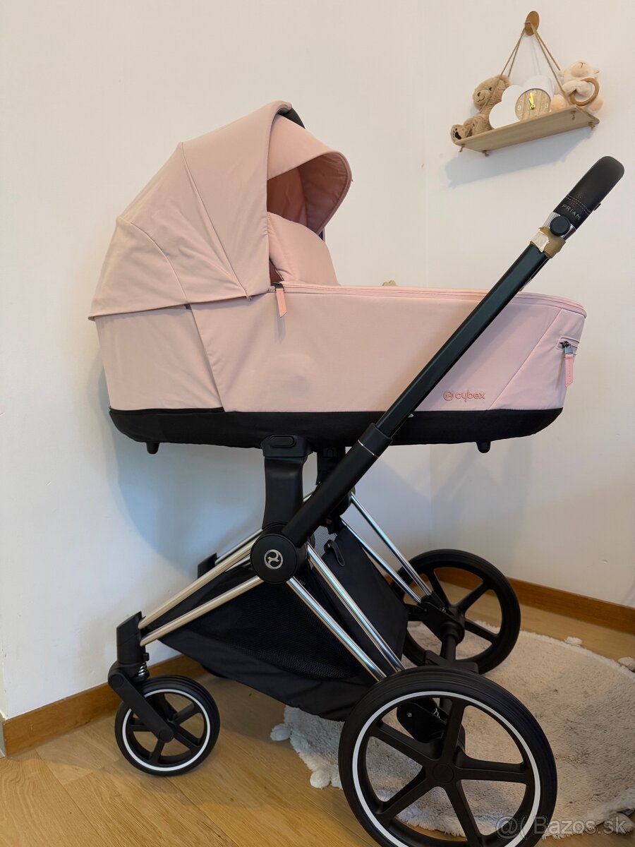Cybex priam 4.0 peach pink nový - 7