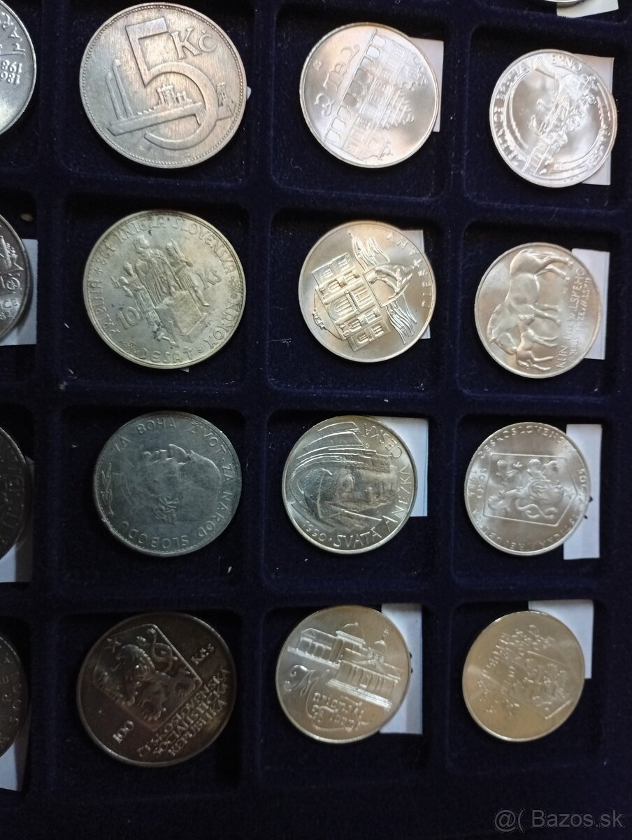 Predám zbierku strieborných mincí - 7
