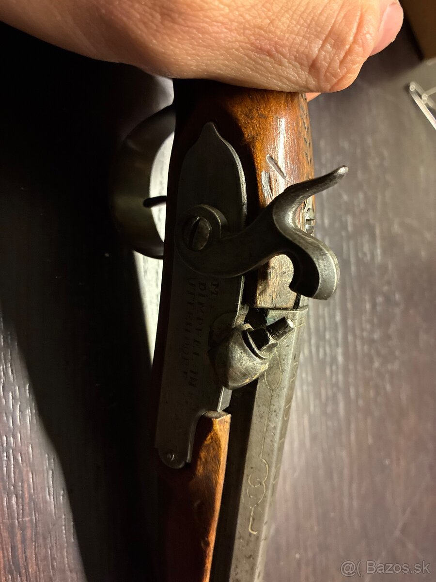 Historická perkusná pištoľ 4 - 7