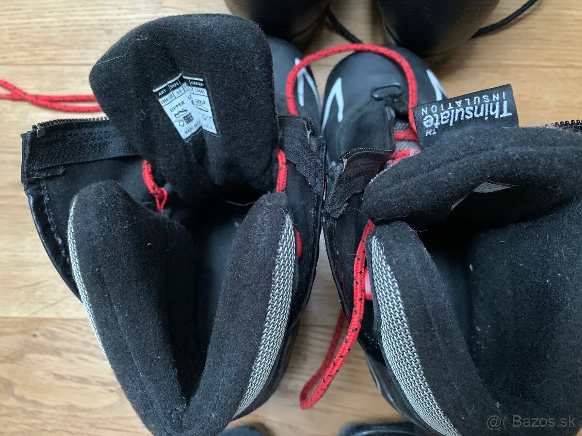 Detske topánky na bežky Alpina, veľkosti 33,34,35 - 7