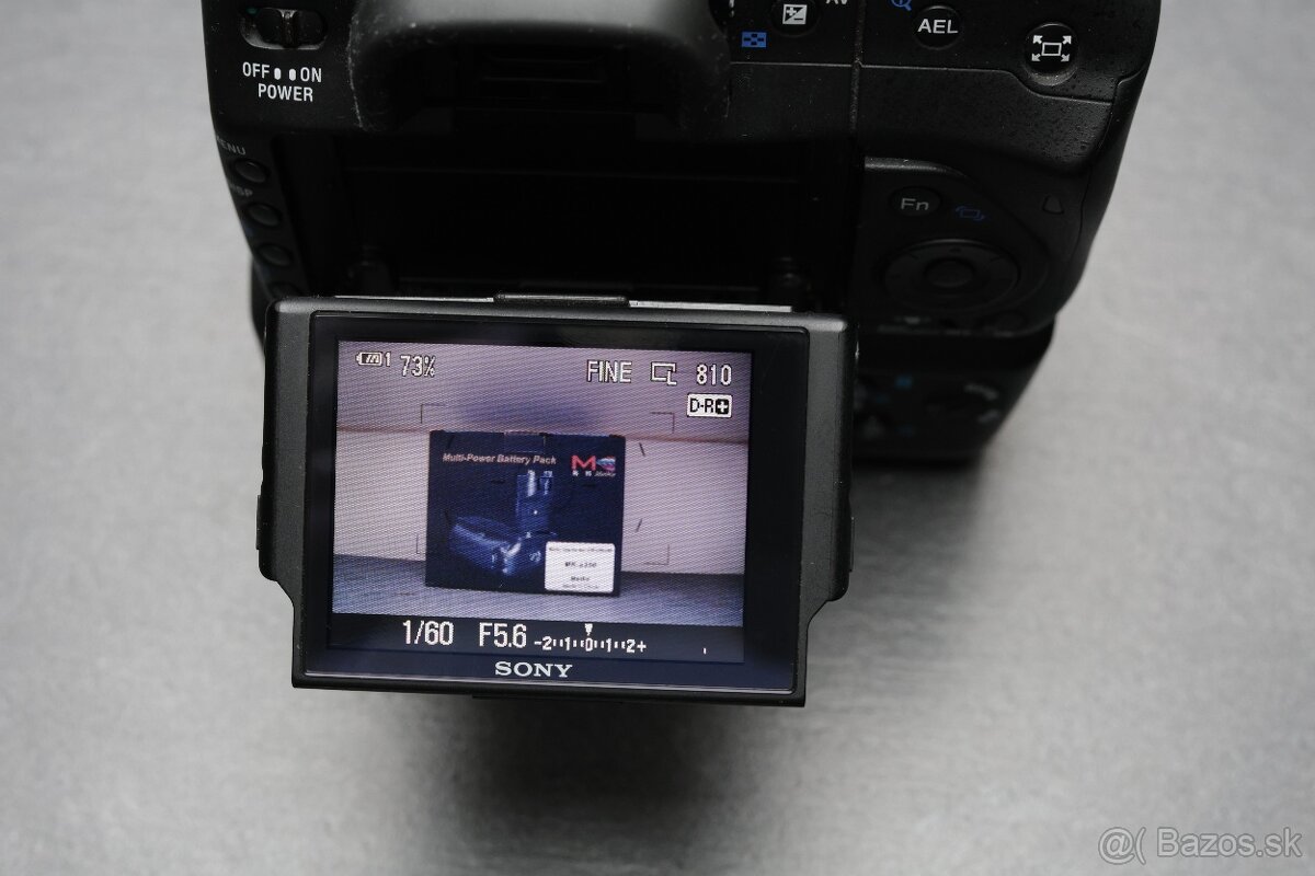 Sony A350 + 18-55mm + batterygrip - 7