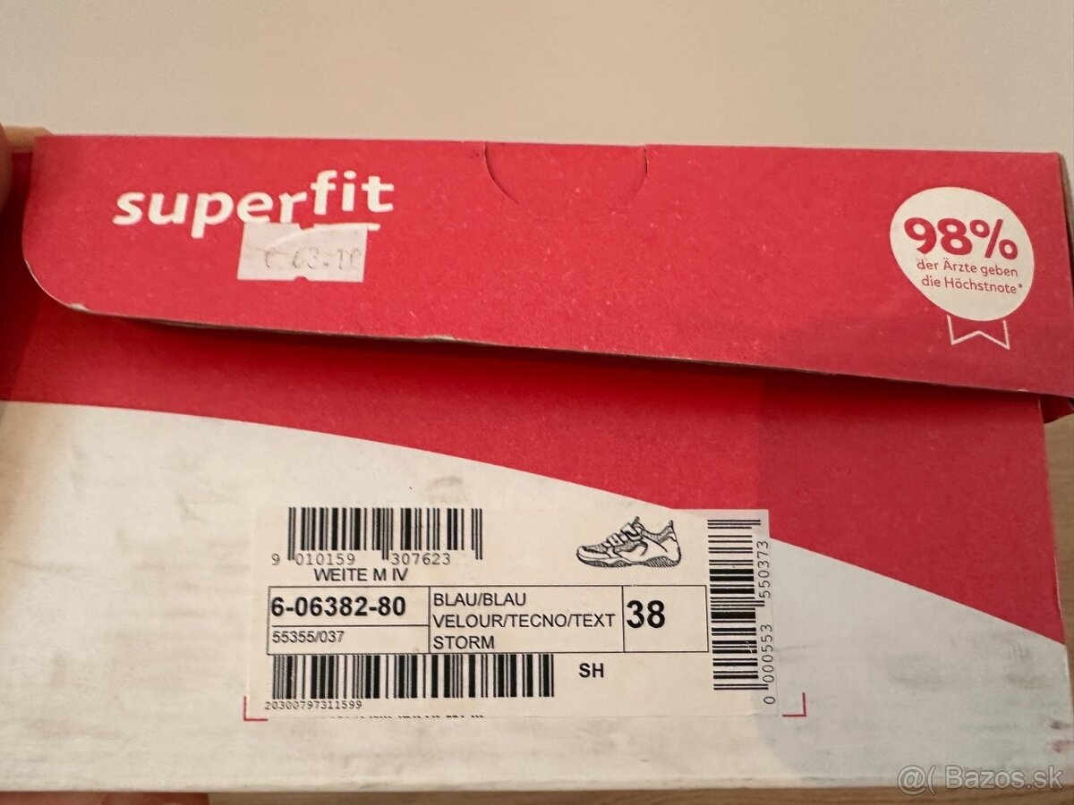 Tenisky Superfit 38 - 7