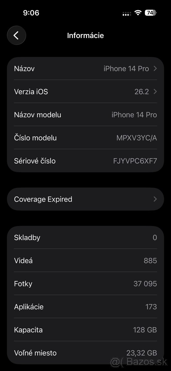 Apple iPhone 14 Pro 128 GB Space Black - 7