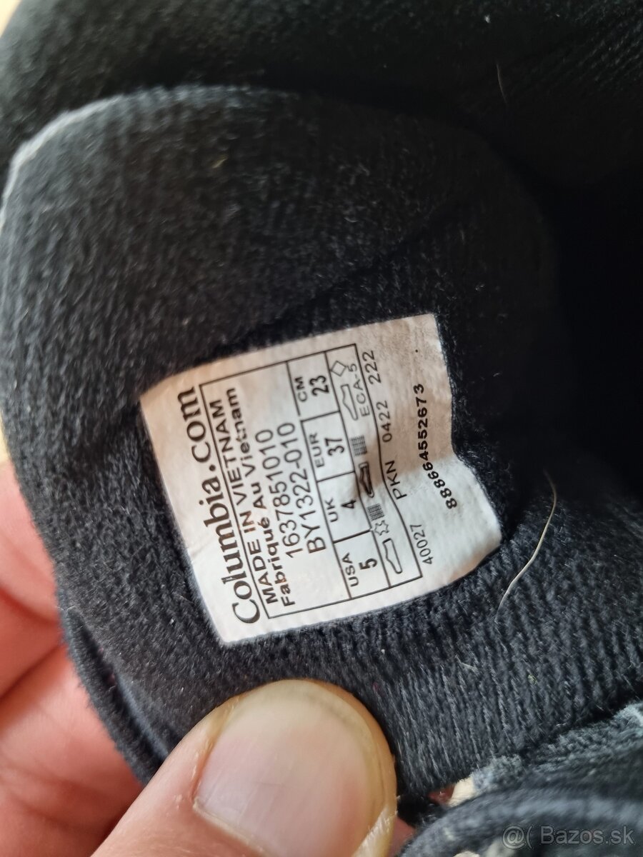 Detska zimna obuv COLUMBIA 37 - 7