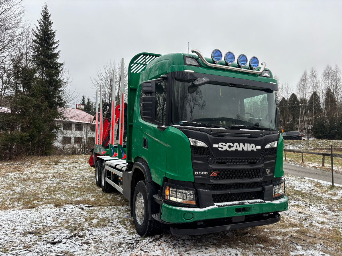 Scania G500 6x4 Lesovoz hydraulicka ruka Epsilon - 7