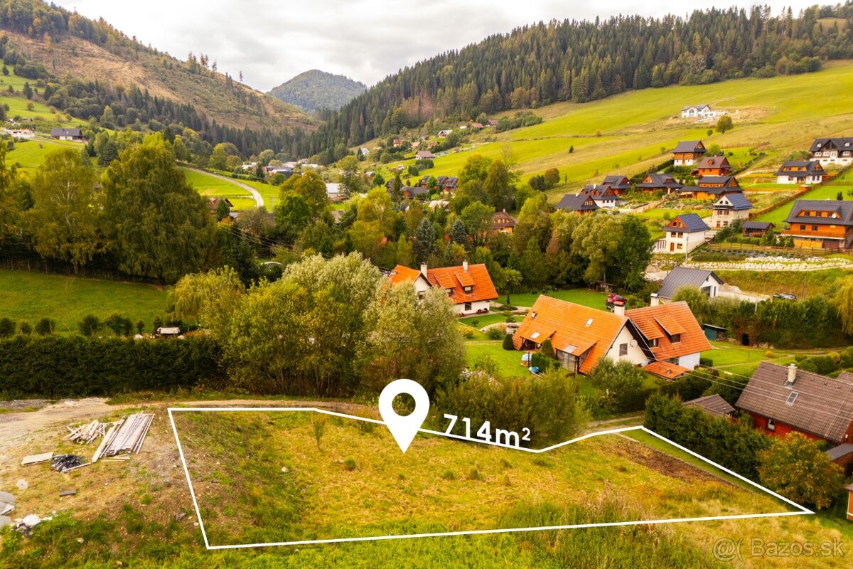 Stavebný pozemok na chatu v Zázrivej -Doline - 7