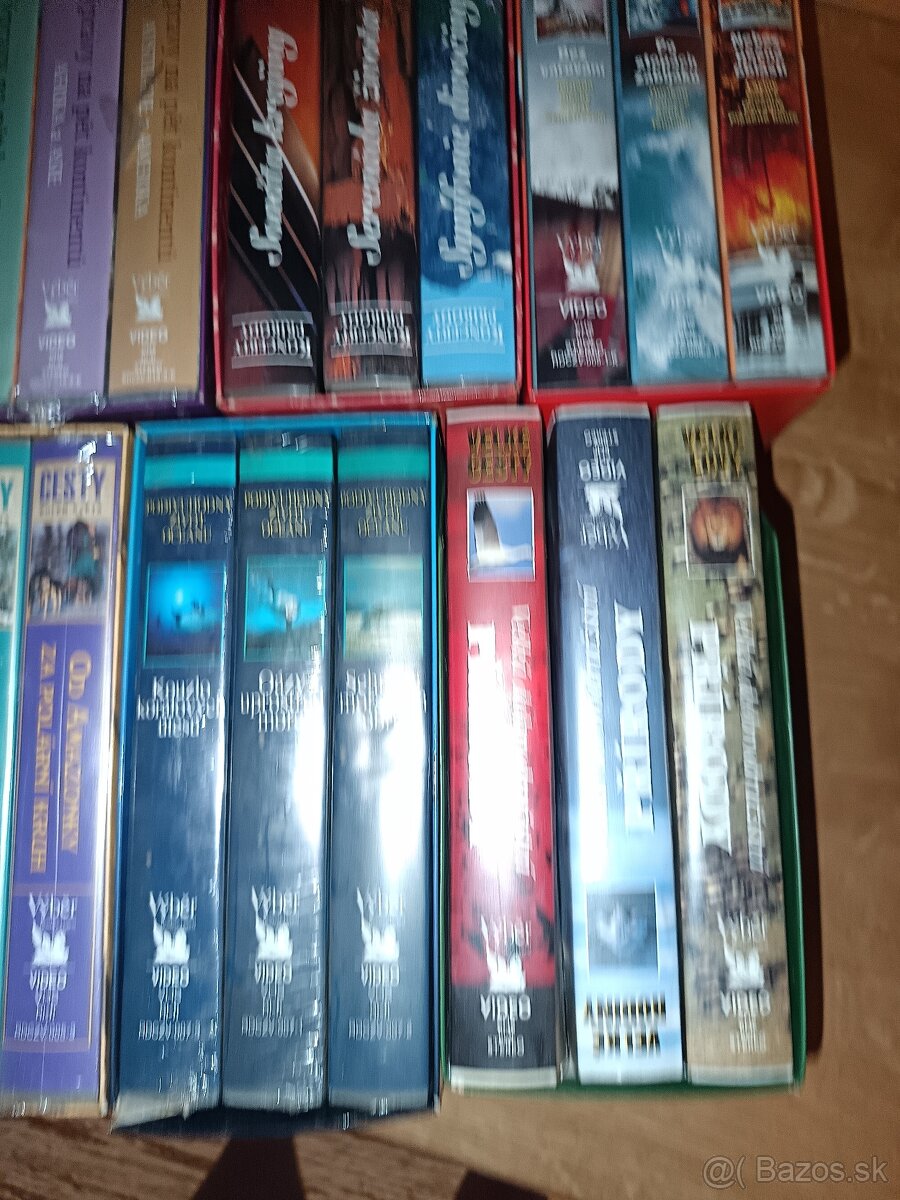 VHS kazety. - 7