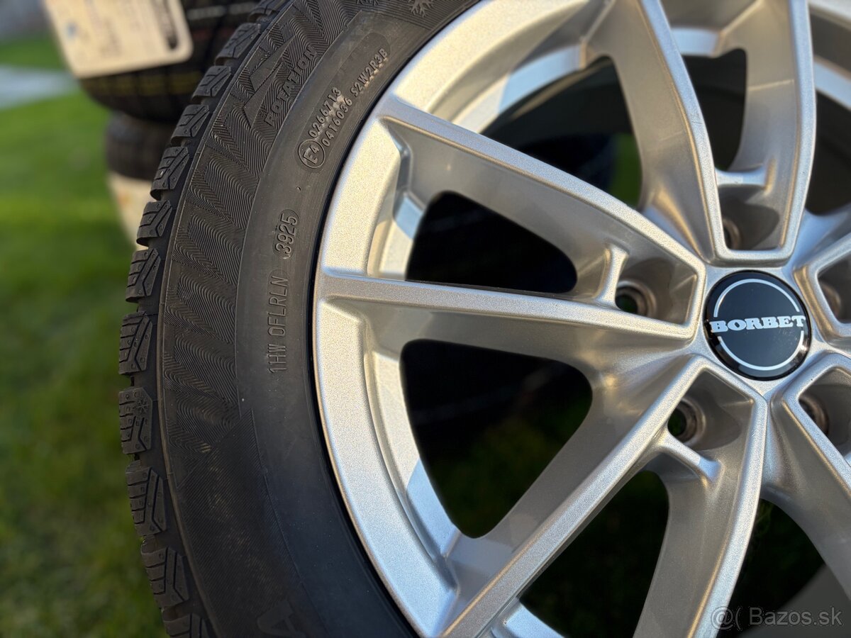 č19 Zimná sada BORBET R16 5x112 MATADOR 205/55 - 7