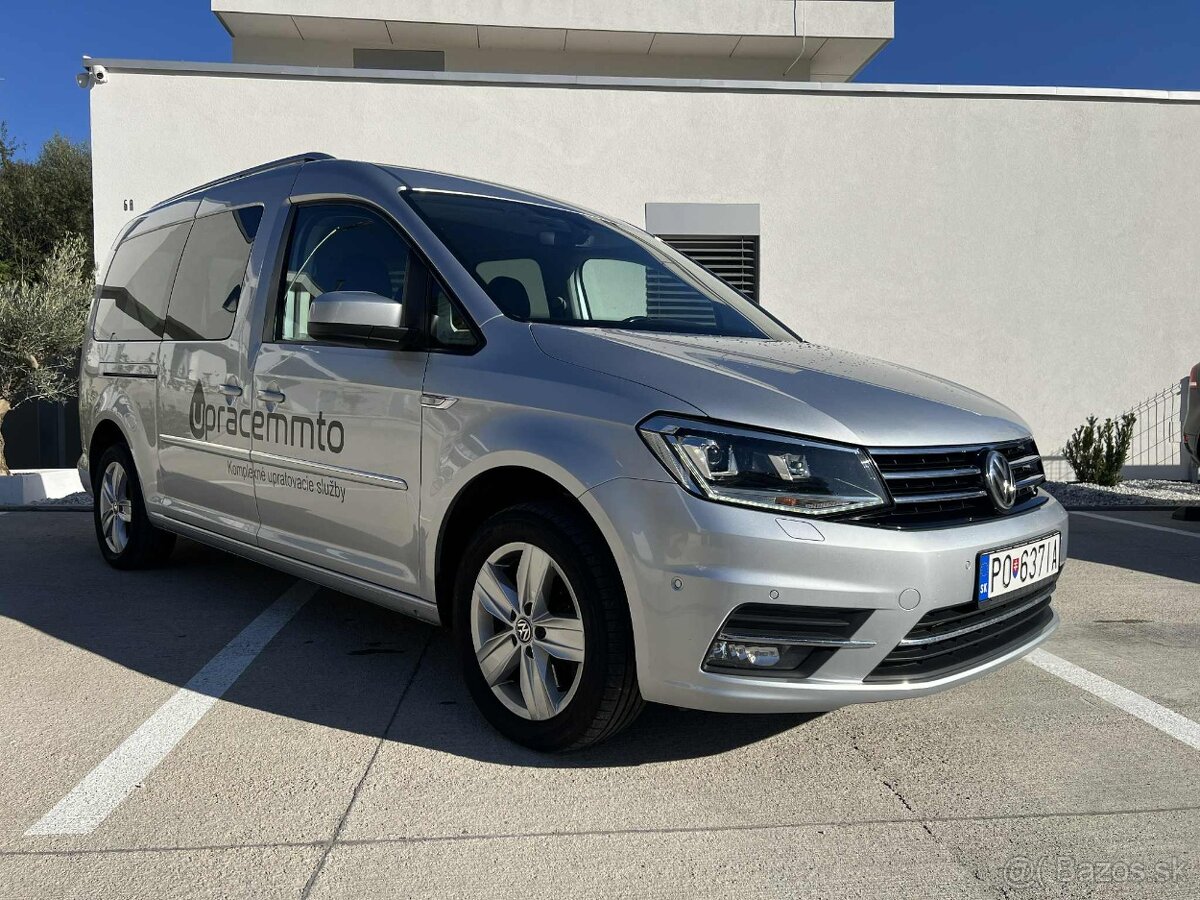 VW Caddy Maxi 2.0 TDI DSG – 7 miest, FULL výbava - 7