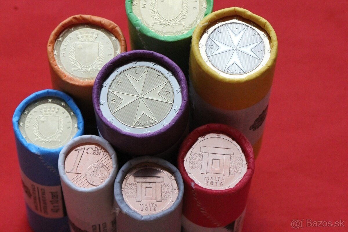 euromince centy 1+2+5cent - 7