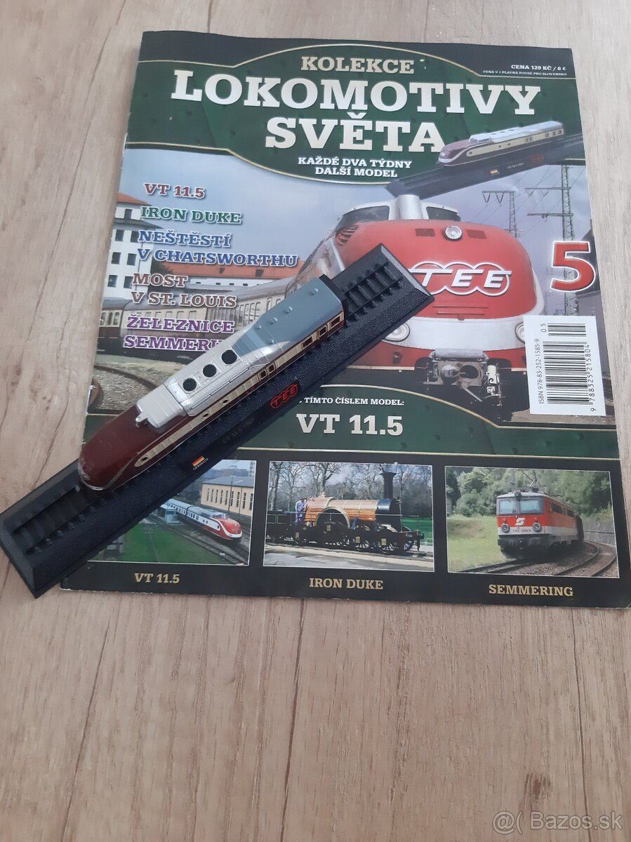 Lokomotívy sveta + časopis v ČR - 7