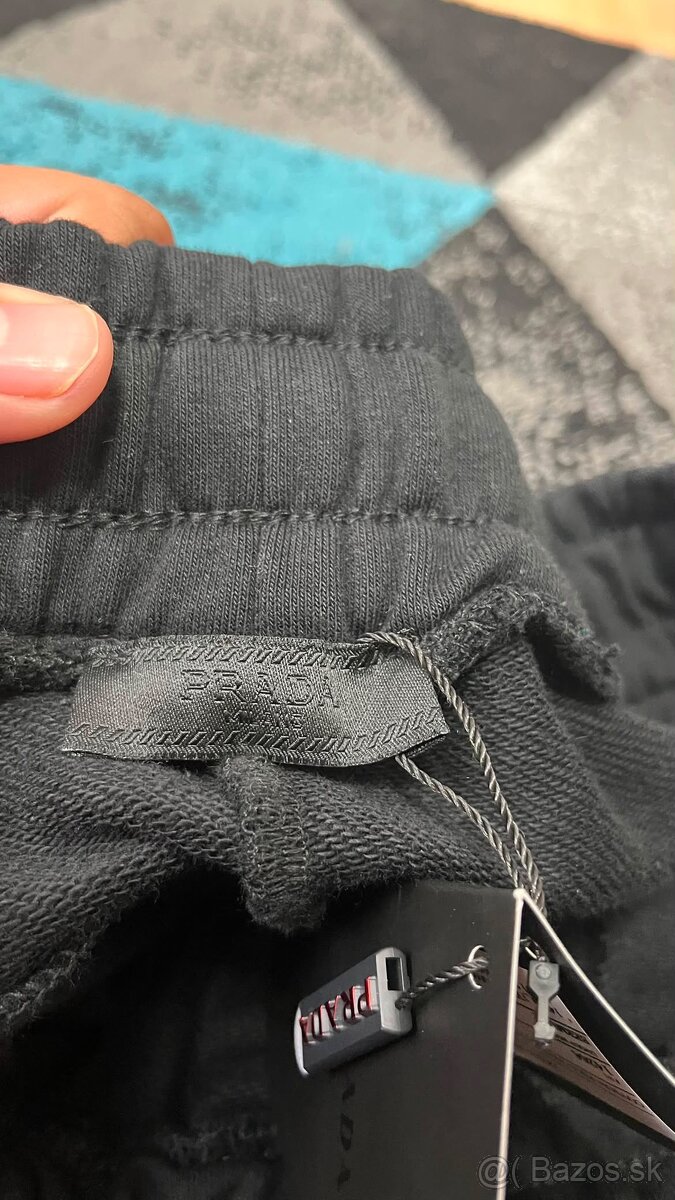 PRADA šortky čierne xxl - 7