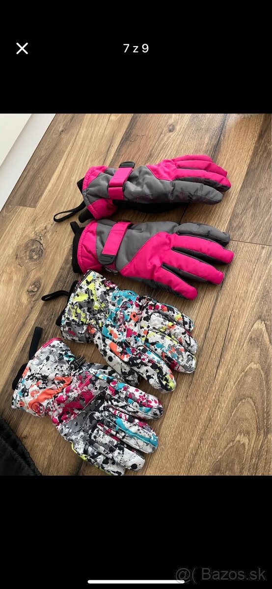 Lyžiarska prilba s rukavice - 7