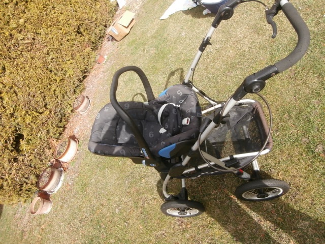 trojkombinácia-Detský kočík - 7