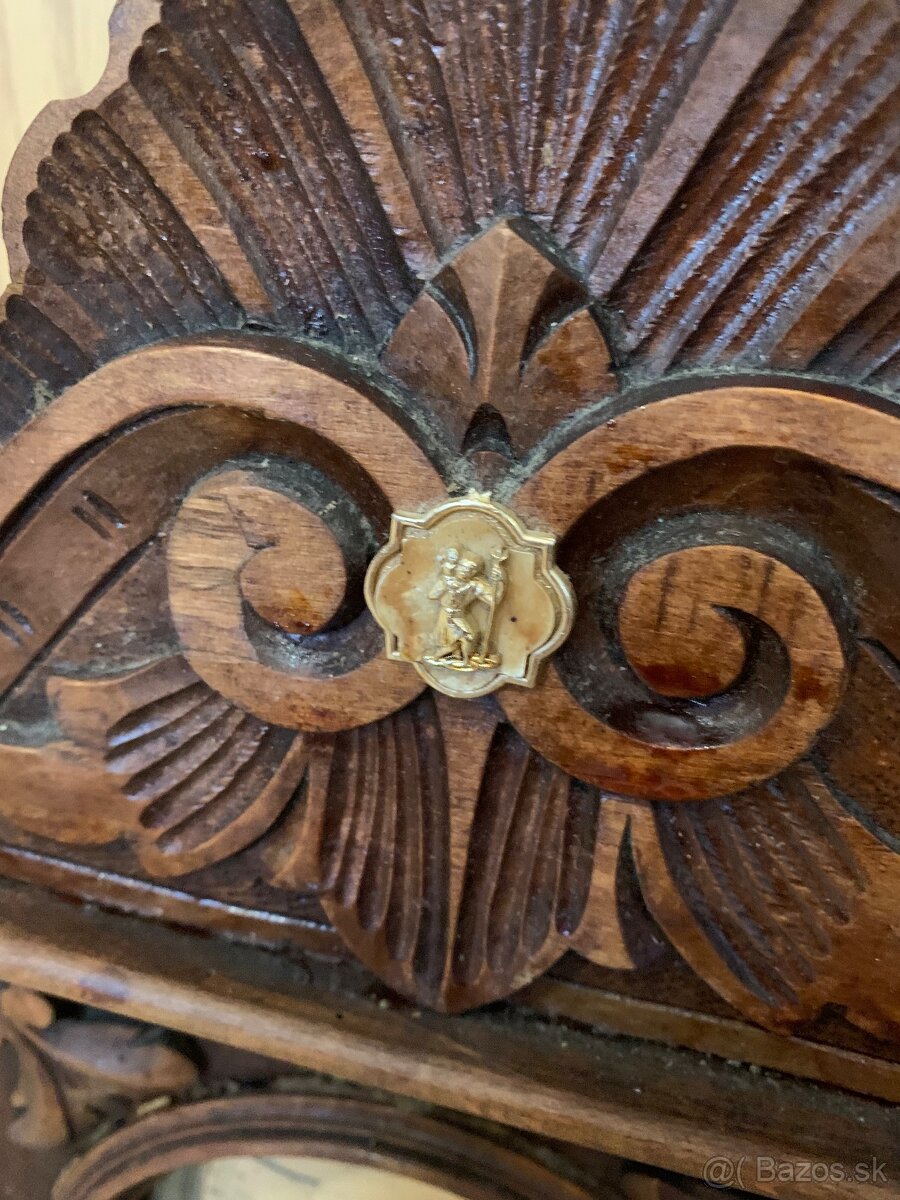 Starožitné nástenné hodiny - 7