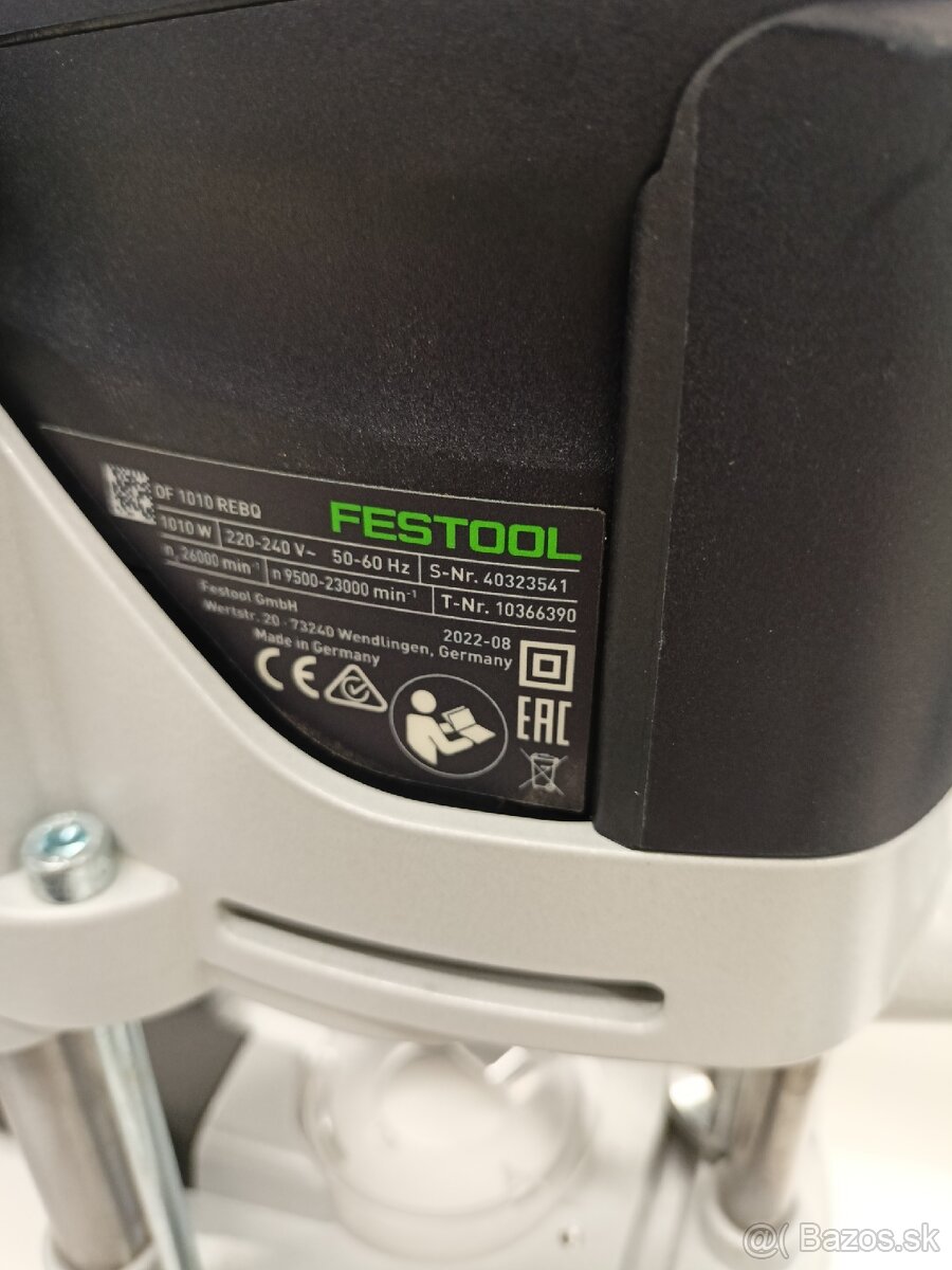 Predám hornú frézu Festool OF 1010 REBQ-Plus – 576919 - 7