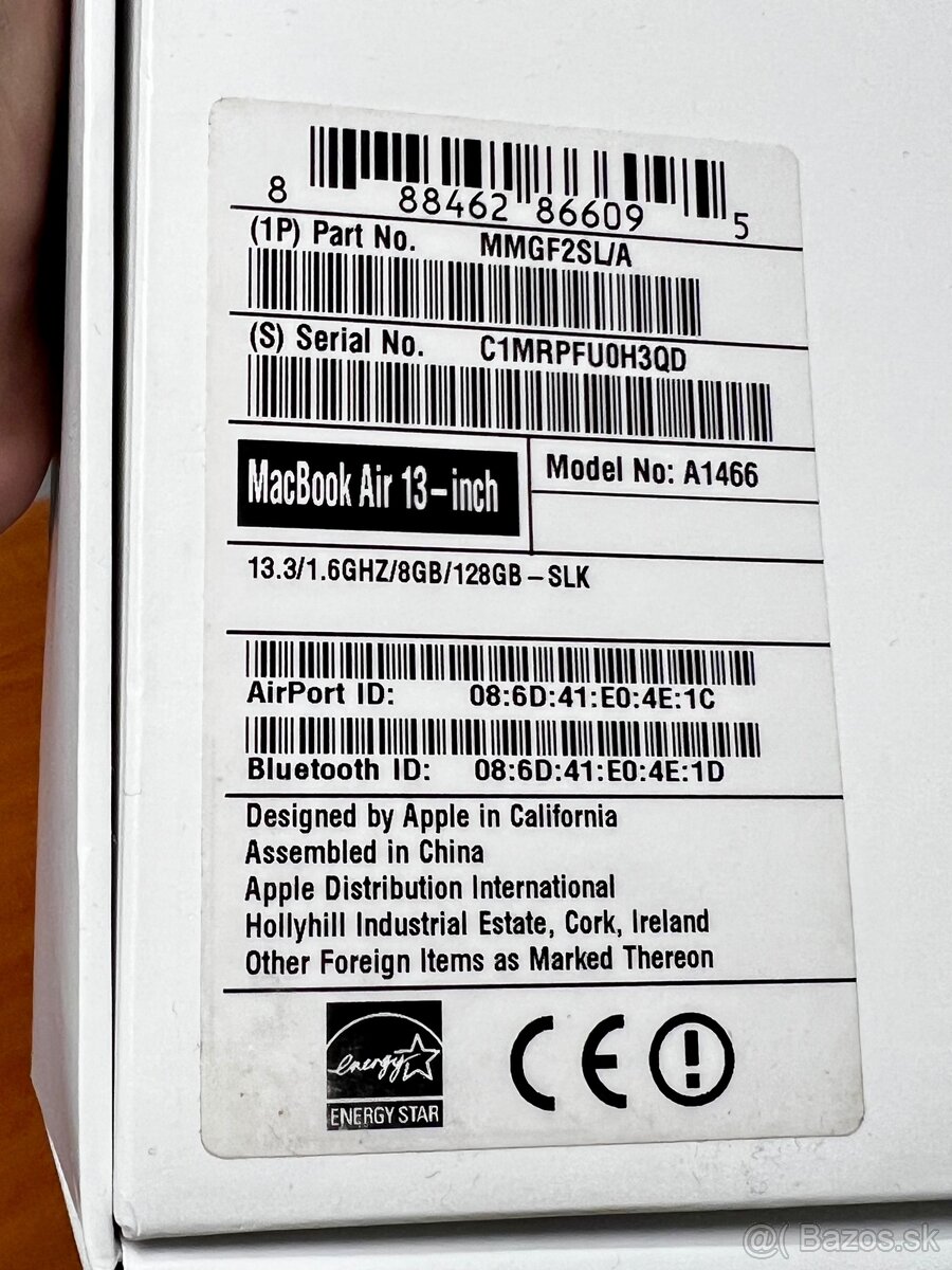 Predam Macbook Air 13” early 2015 - 7