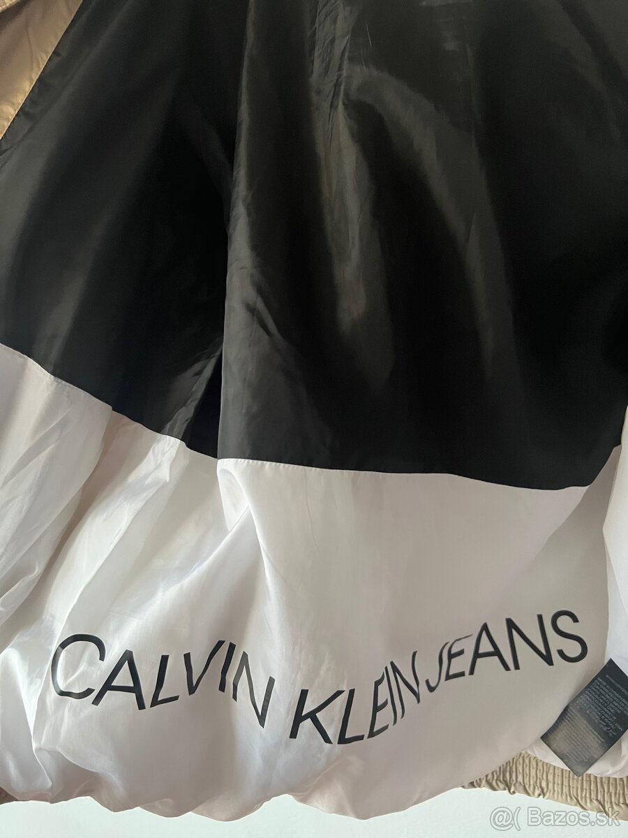 Štýlová pánska zimná bunda Calvin Klein - veľkosť L - 7