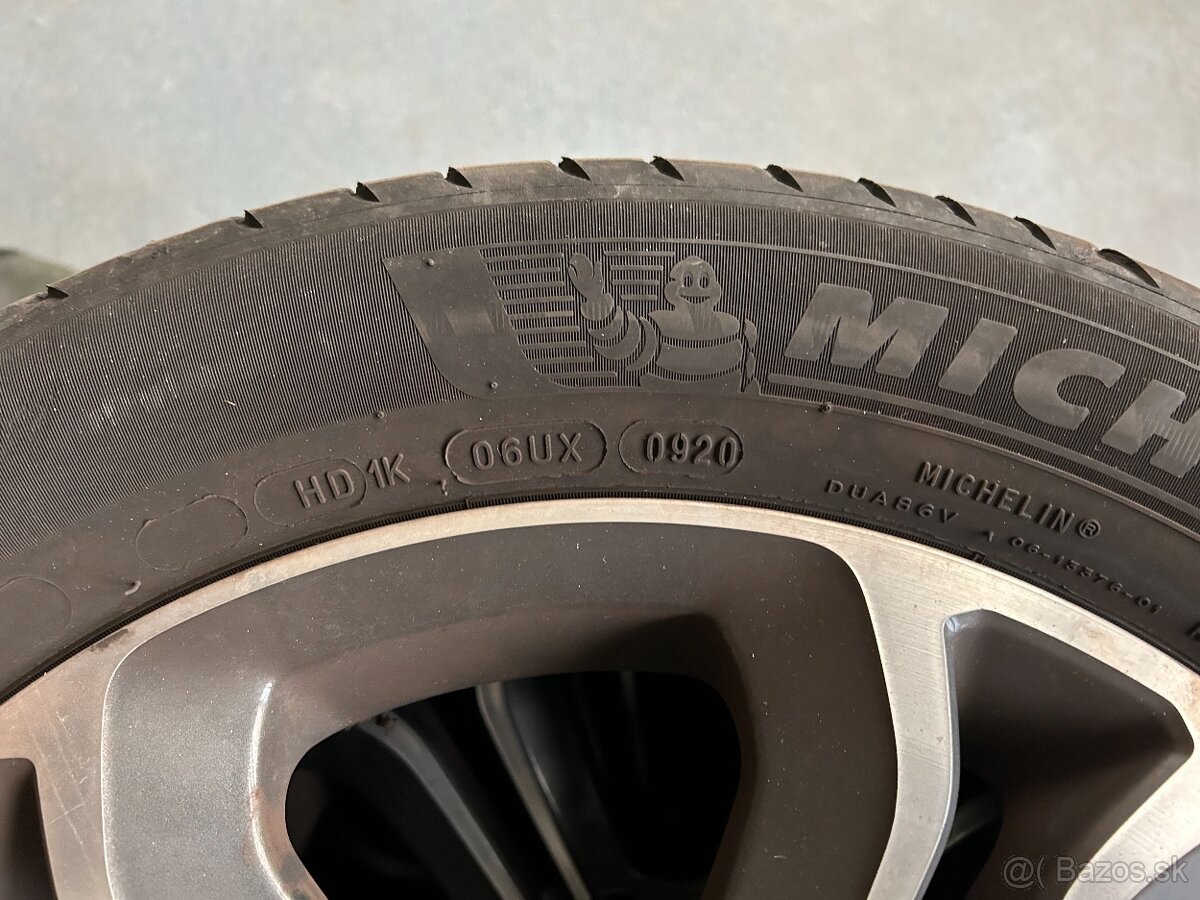 hliniková sadu Alu disky + Mischelin Primacy 195/55 R16 - 7