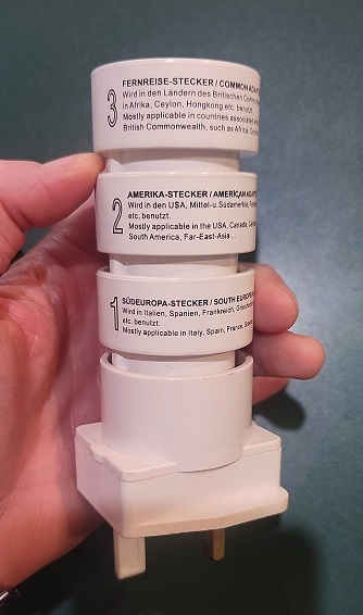 Adaptér sada Európan vo svete - 7