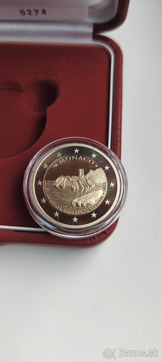 Monako 2015 Pevnosť proof TOP minca - 7