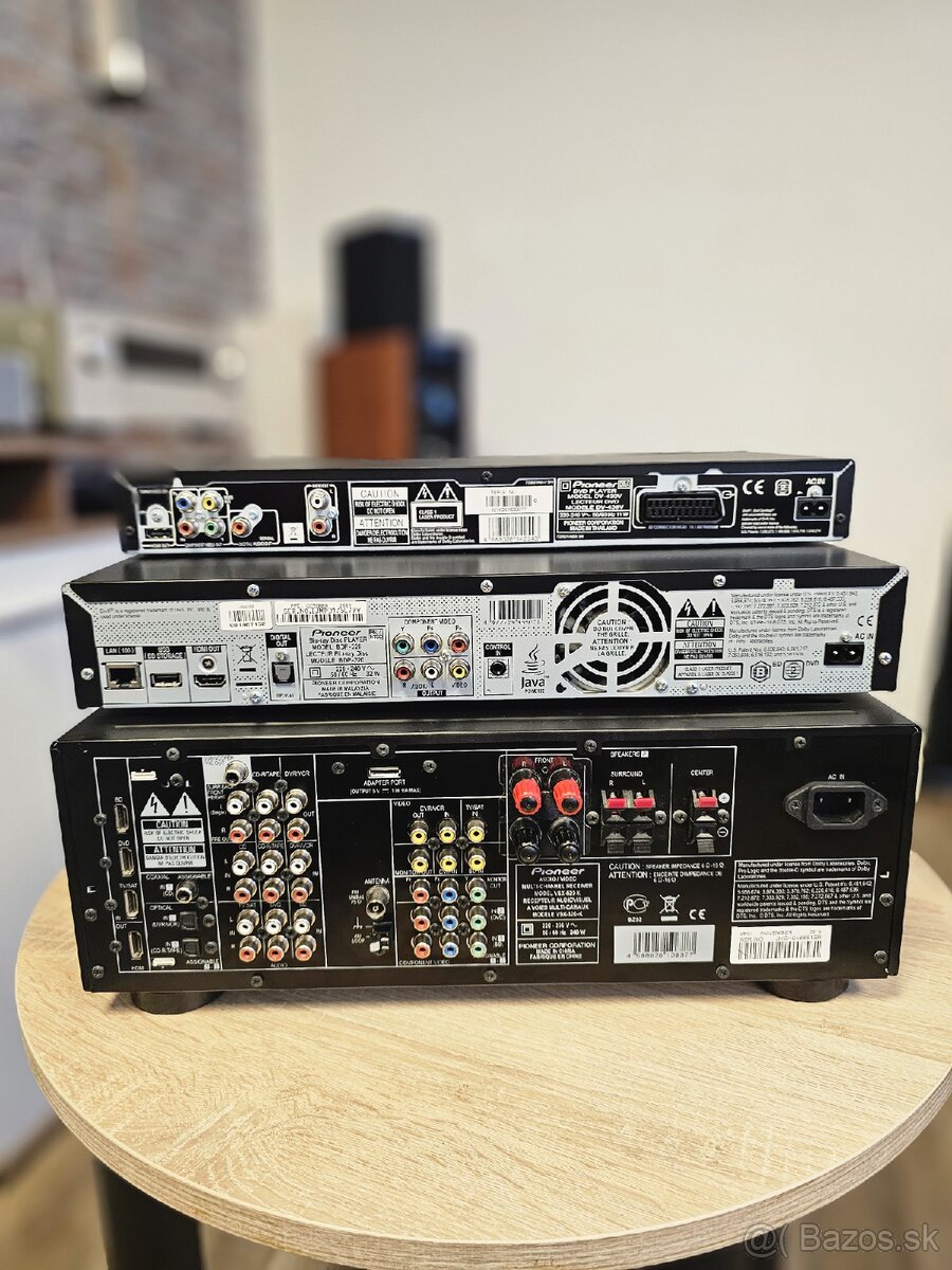 PIONEER RECEIVER 5.1 + BLU-RAY + DVD - 7