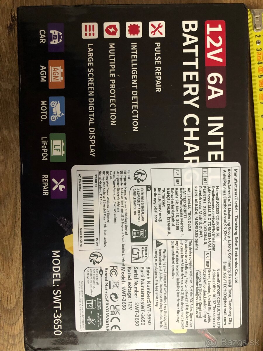 Autonabíjačka 12V/6A - 7