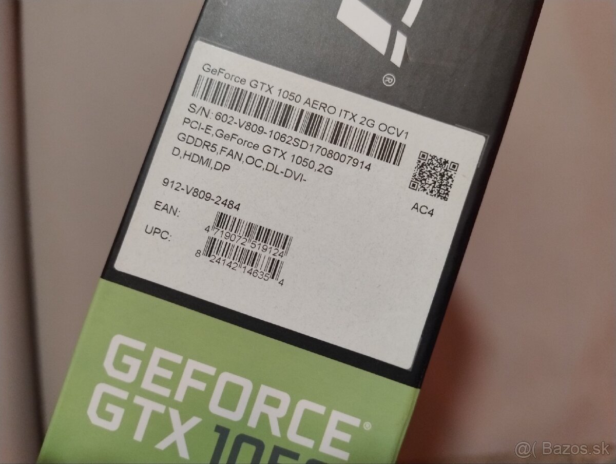 nVidia GeForce GTX 1050 2GB - Ako nová - 7