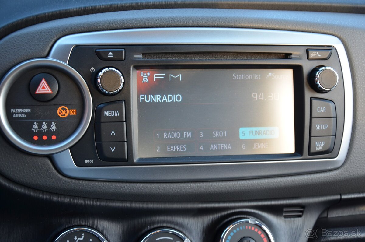 Toyota Yaris 1,33, 73kw, M6 - 7