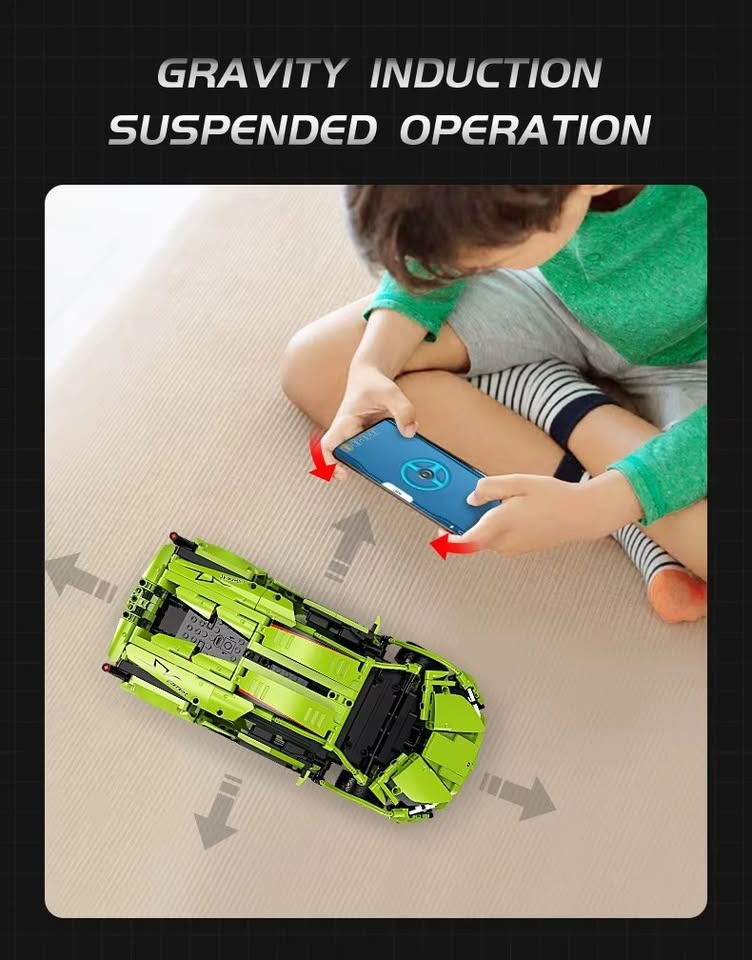 Programovatelná RC stavebnice - 718 dílků - 7