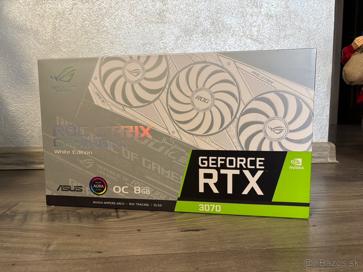 ASUS ROG STRIX GeForce RTX 3070 WHITE OC – TOP STAV - 7