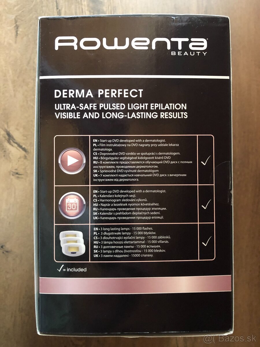 IPL epilator Rowenta - 7