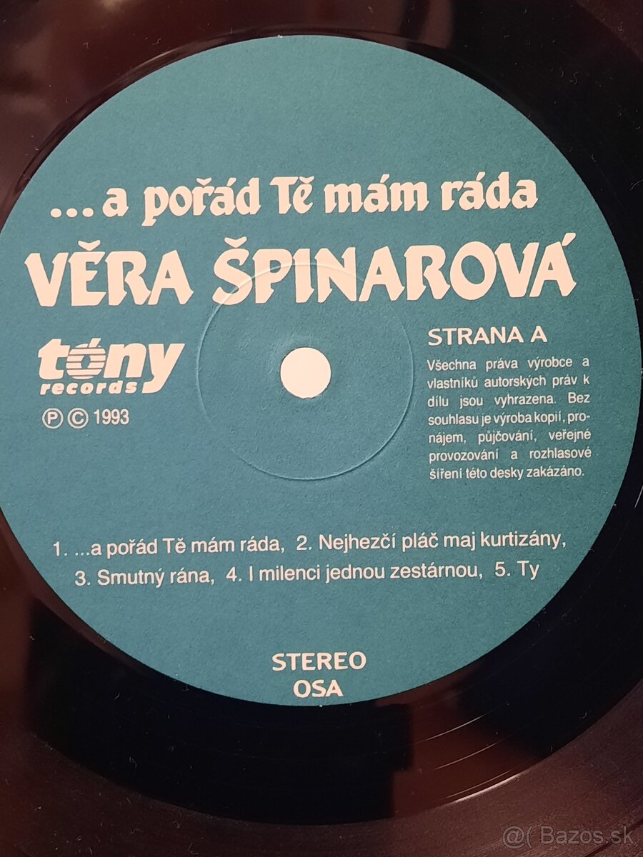 Vera Spinarova LP - 7