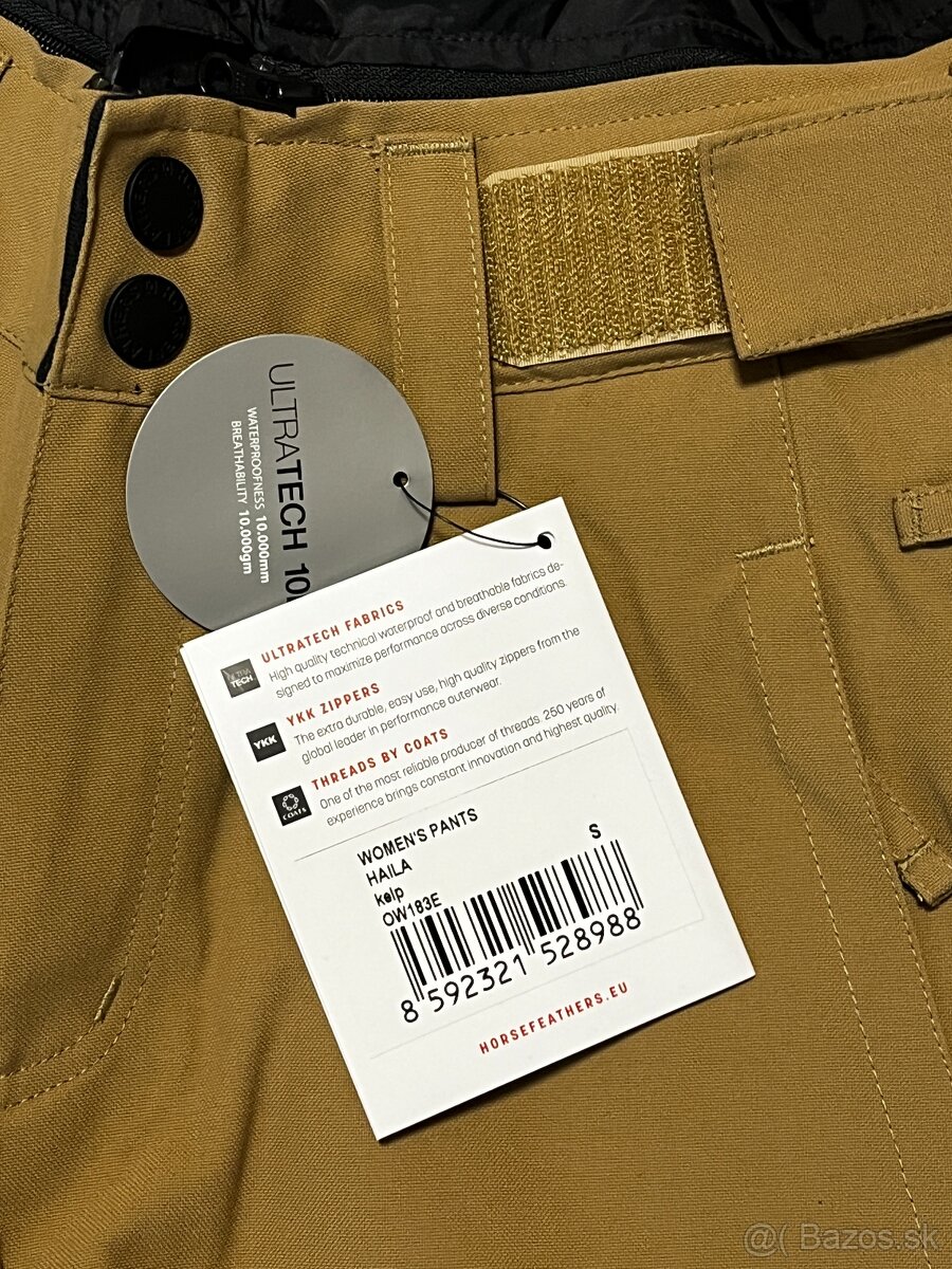 Dámske nohavice na snowboard Horsefeathers Haila S - kelp - 7