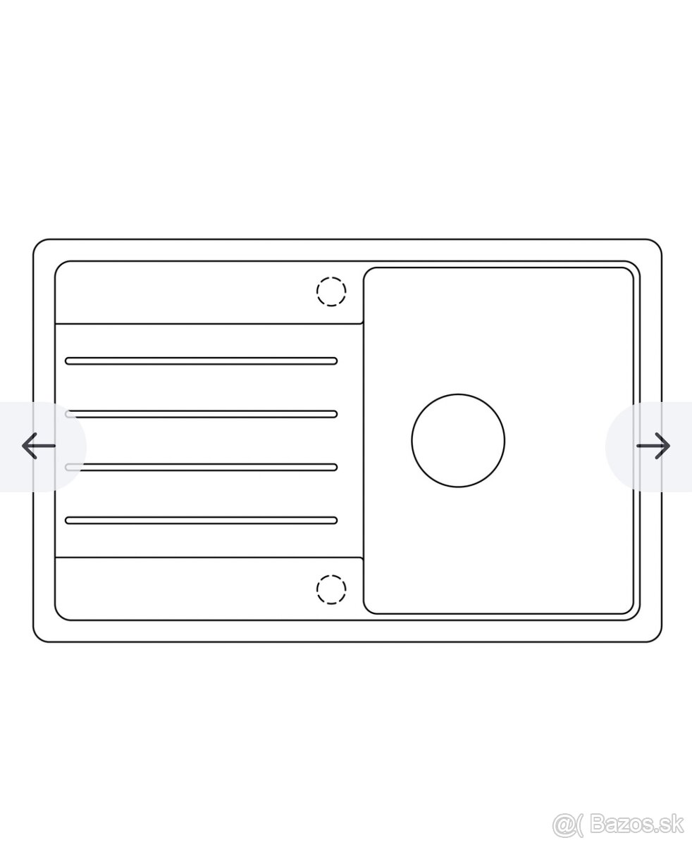 Blanco Legra 45 S Granitový drez - 7
