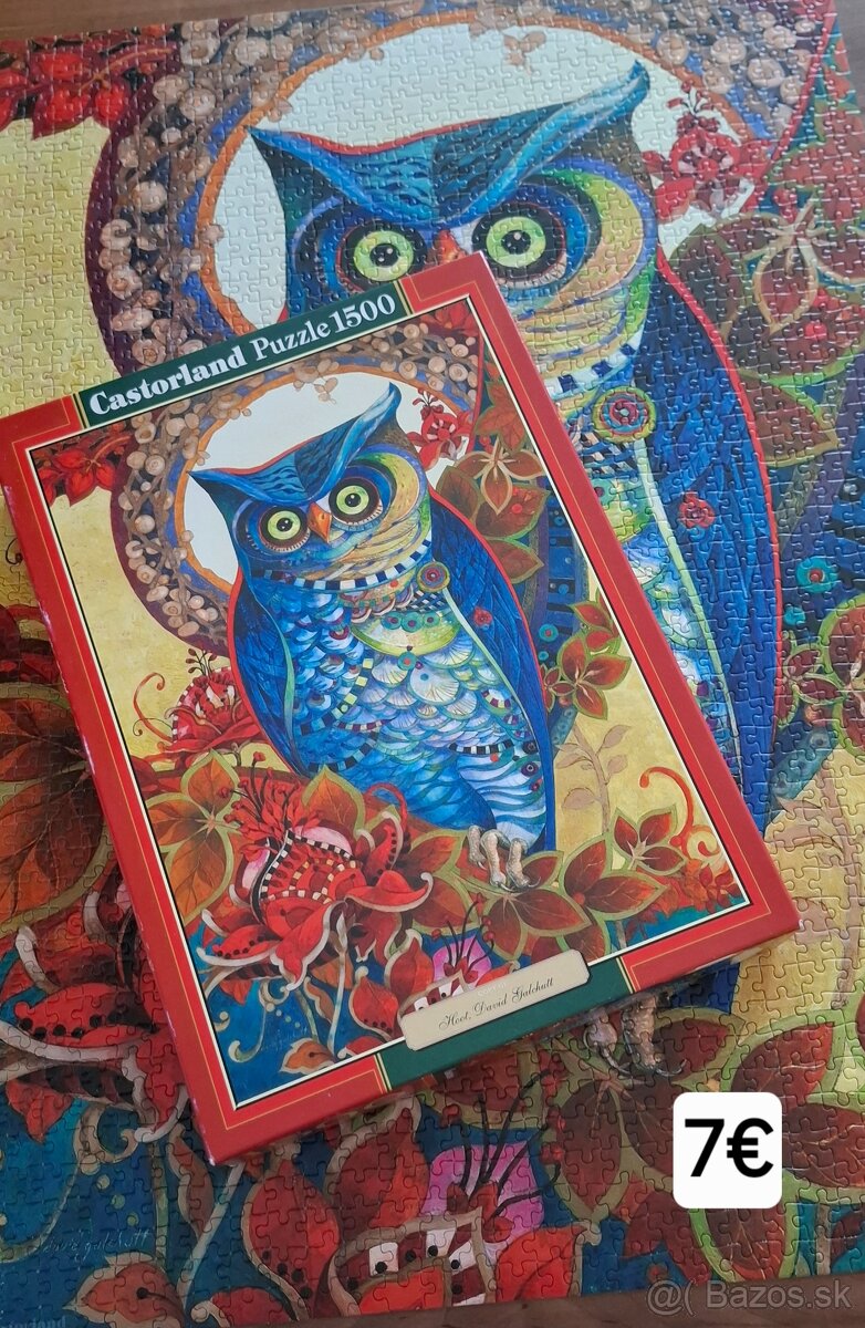 Puzzle 1500 a iné - 7