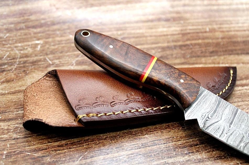 17/ Damaškový lovecký nôž. - 7