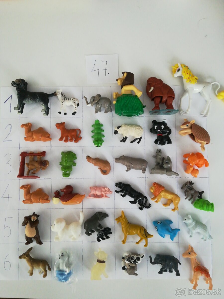 Kinder figúrky č. 7 - 7