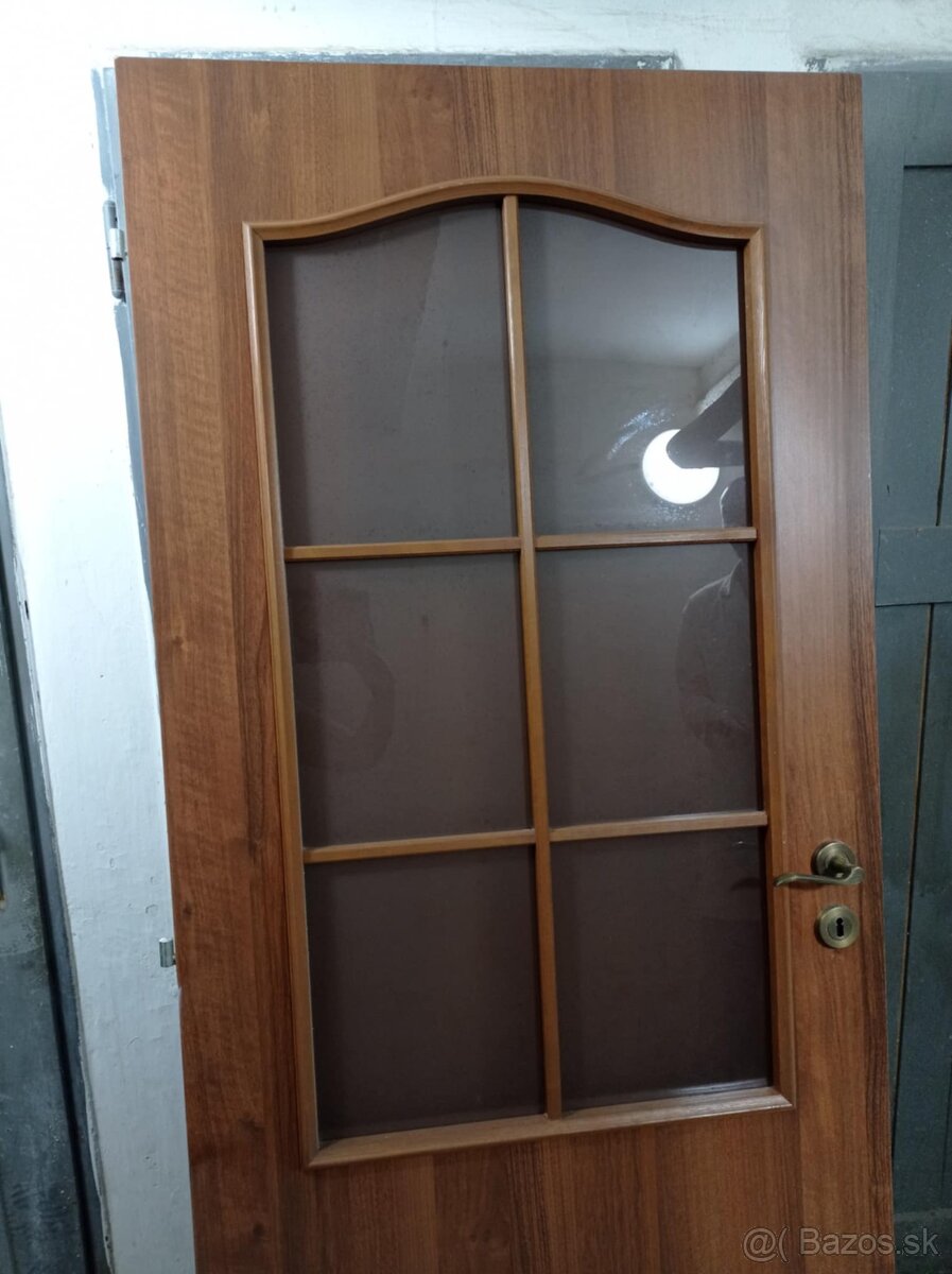 Interiérové dvere s malým presklením, presklené dvere ľavé - 7