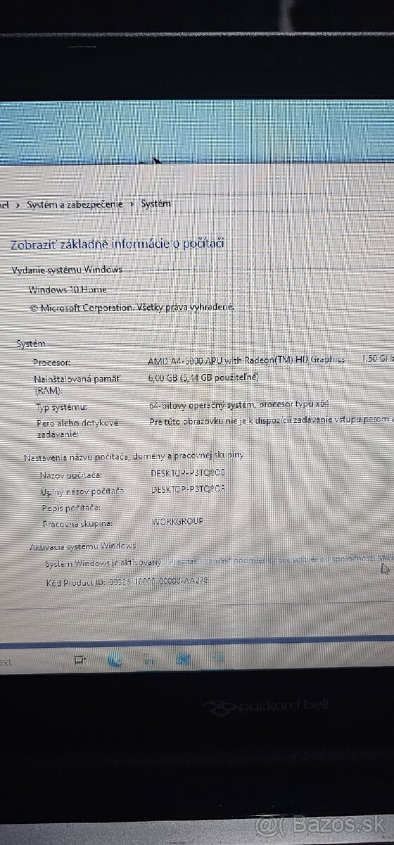 Packard bell te69kb - 7