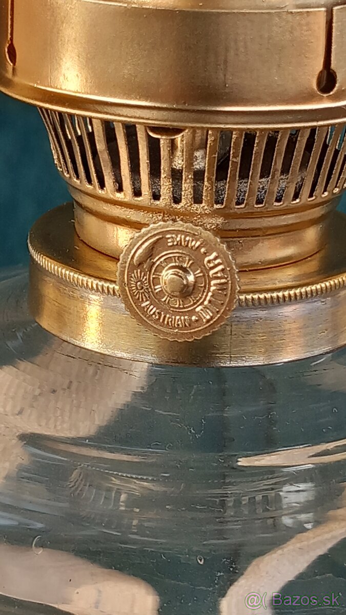 Starožitná petrolejová lampa - 7