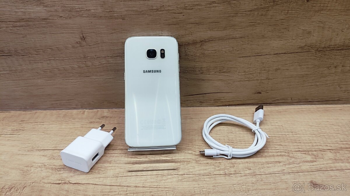Samsung Galaxy S7 white - super stav - 7
