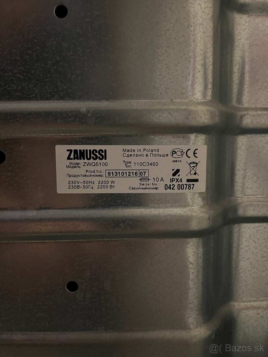 Práčka Zanussi ZWQ 5100 - 7