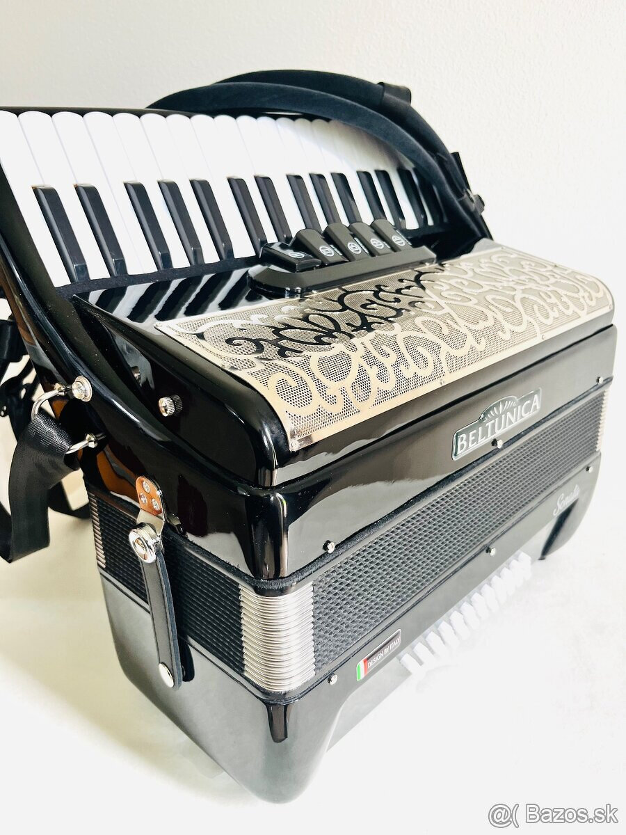 Predám NOVÝ akordeónBeltunica Sonata 60 basový - krásny zvuk - 7