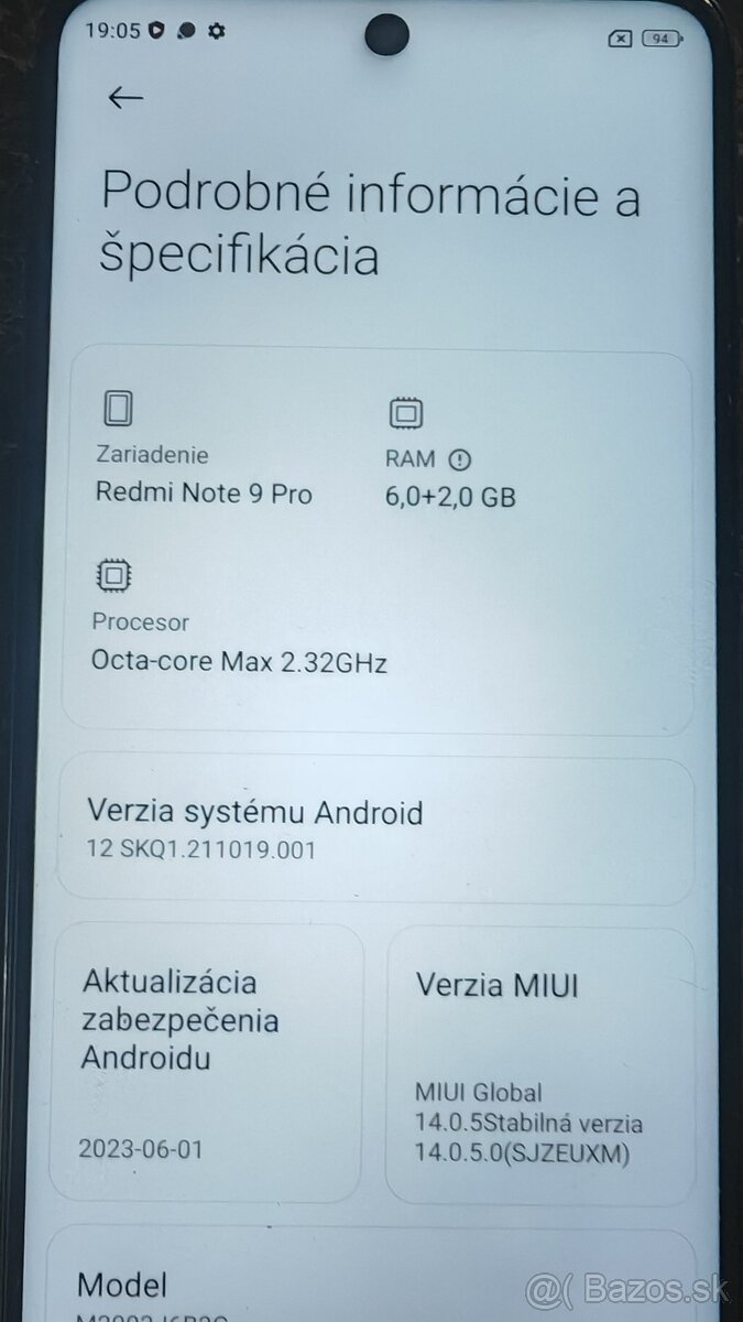 Redmi Note9 pro 6/128 gb - 7