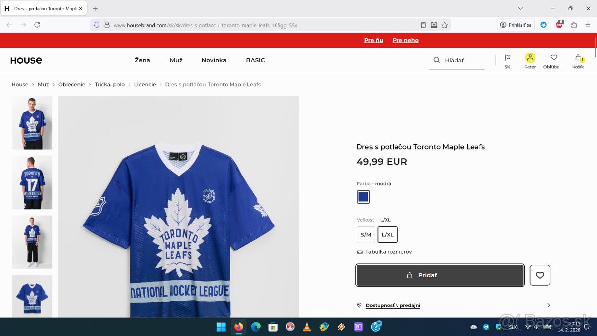 Tričko Reebok, Dres NHL - 7