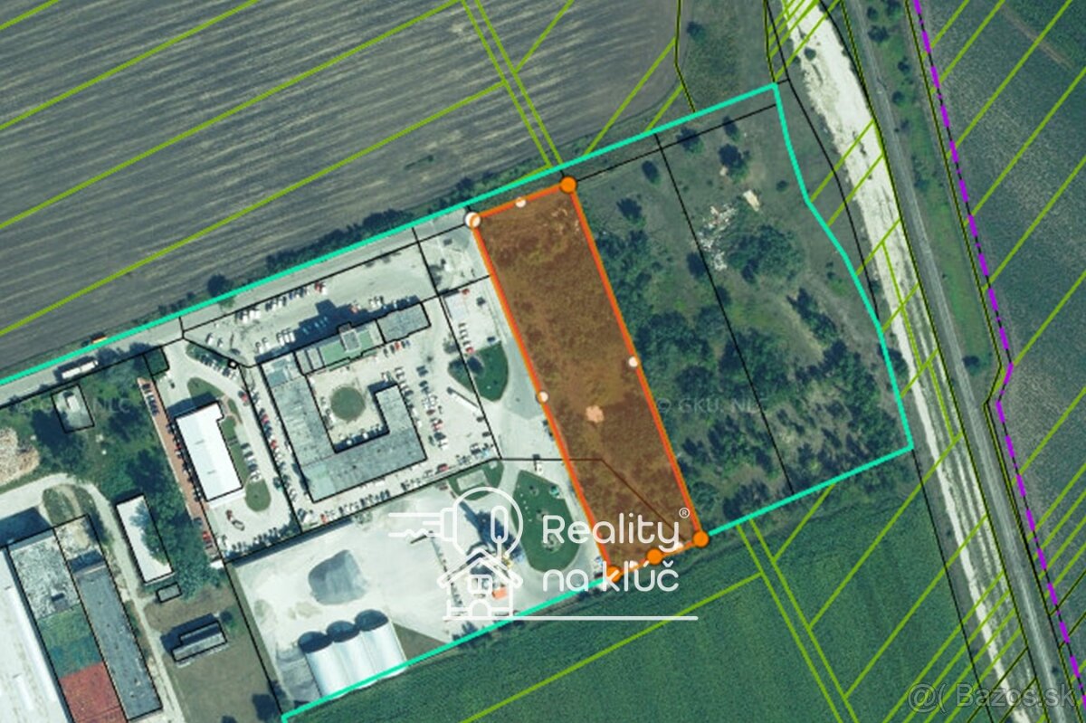 Na predaj stavebný pozemok v priemyselnej zóne v NZ - 7
